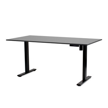 Slot Hæve sænkebord Cadet 80×160 cm, sort stel